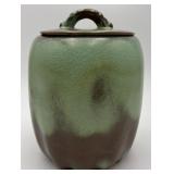 Vtg. Frankoma Pottery Plainsman Sugar Canister