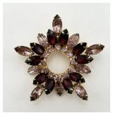 Vintage Purple & Lavender Pin/Brooch