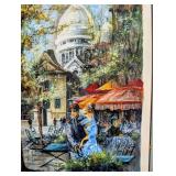 *Original Place du Tertre in Montmartre Watercolor