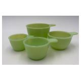Vtg.-style Jadeite Nesting Measuring Cups