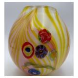 Stunning Decorative Murano Art Glass Vase