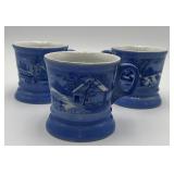 VTG  'The Farmer's Home Winter' Cups