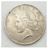 1922 Peace Silver Dollar