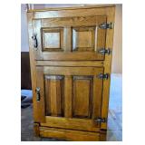 *Antique Oak 2 Door Icebox