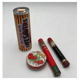 Vintage Cigar, Lifesavers, Cherry Drops Tins