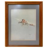 Framed Print of Painting Titled ï¿½Hardship Journeyï¿½