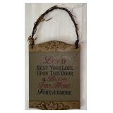 Lord Blessing Plaque