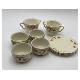 Vintage Hall ï¿½Autumn Leafï¿½ Dishes