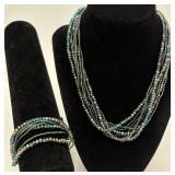 Premier Designs ï¿½Seasideï¿½ Necklace & Bracelet Set