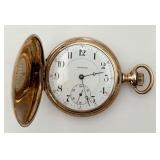 Illinois Gold Filled 17 Jewels Pocket Watch