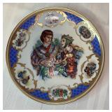 Limoges porcelain collector plate