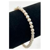 Freshwater Pearl Bracelet w/ 14K Gold Clasp