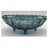 VTG Carnival Glass Bowl Harvest Grape Design