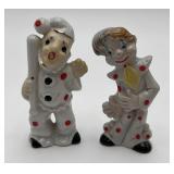 Vintage Porcelain Polka Dots & Black Shoes