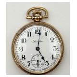 Antique Hamilton Open Face GF Pocket Watch
