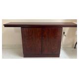 Beautiful 2-Shelf Rosewood Buffet