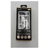 Two Tone Stereo in ear buds w/microphone