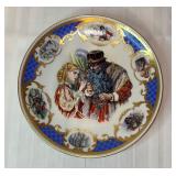 Limoges 'Barbe-Bleue' (Bluebeard) collector plate