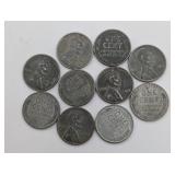 10- 1943 Steel Pennies