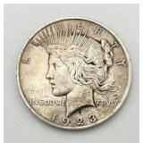 1923 Peace Silver Dollar