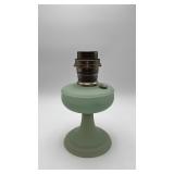 Vintage Aladdin Venetian Seafoam Green Lamp