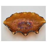 VTG Marigold Carnival Lily Pons Relish Dish