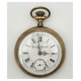 Antique Elgin Gold Filled 15 Jewel Pocket Watch