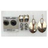 4 Pair Very Nice Earrings