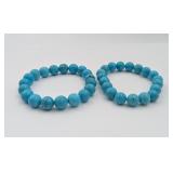 Pair of Turquoise Bracelets