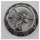 Sterling Egyptian Queen Nefertiti Brooch