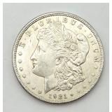1921 Morgan Silver Dollar