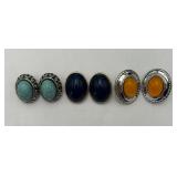 3 Pair of Vintage Ear Clips