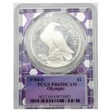 1984-S Graded Olympic Silver $1 Proof Coin