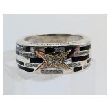 Mauboussin 18K Gold, Sterling, & Diamond Ring