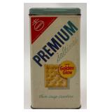 Vtg. Nabisco Premium Saltine Crackers Tin