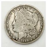 1889-O Morgan Silver Dollar