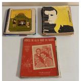 Vintage Music Books Variety of Genres