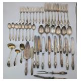 Rare 45 pc. Gorham Sterling Silverware Set, c.1911