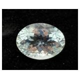 Gorgeous 8.10ct Oval Cut Aquamarine Gemstone