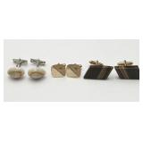 3 Pair of Vintage Cufflinks