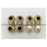 2 Pair of Unusual Ear Clips