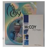2 McCoy Pottery Reference Books