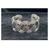 Unique Sterling Silver Cuff Bracelet