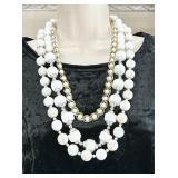 3 New Wonderful White Fashion Necklaces