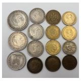 Lot of Vintage Miscellaneous Foreign Coins