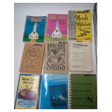 9 Gospel & Hymns Music Books, c. 1940s-80s