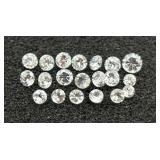 Lot of Unknown Clear/White Gemstones