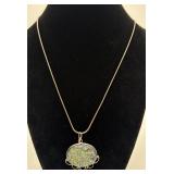 20 1/2ï¿½ Sterling Silver Pendant Necklace