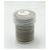 Roll of 20-1967 40% Silver Kennedy Half Dollars