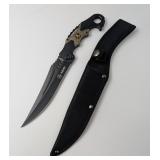 Rtek Karambit w/Army Insignia & Nylon Sheath